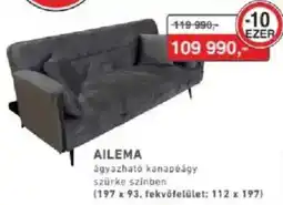 RS Bútor Ailema ágyazható kanapéágy ajánlat