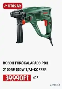 Praktiker Bosch fúrókalapács pbh 2100re ajánlat