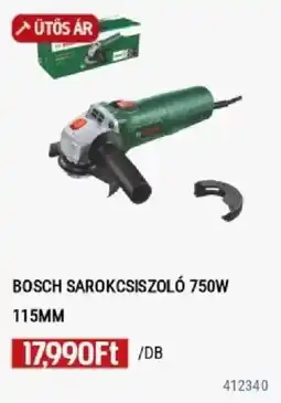 Praktiker Bosch sarokcsiszoló 750w 115mm ajánlat