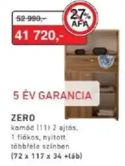 RS Bútor Zero komód ajánlat