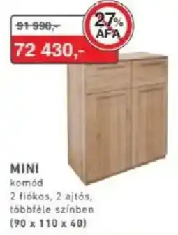 RS Bútor Mini komód ajánlat