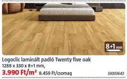 Bauhaus Logoclic laminált padló Twenty five oak ajánlat