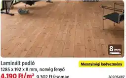 Bauhaus Laminált padló ajánlat