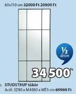 JYSK Studstrup tükör ajánlat