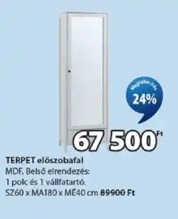JYSK Terpet elöszobafal ajánlat