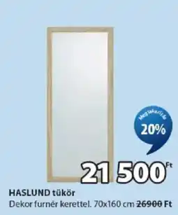 JYSK Haslund tükör ajánlat