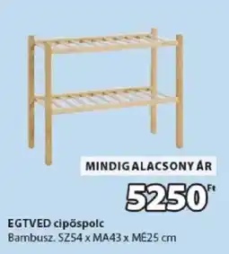 JYSK Egtved cipőspolc ajánlat
