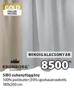 JYSK Kronborg sibo zuhanyfüggöny ajánlat