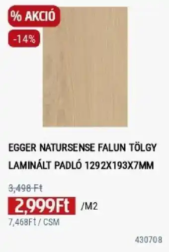 Praktiker Egger natursense falun tölgy laminált padló ajánlat