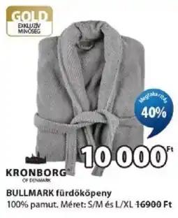 JYSK Kronborg bullmark fürdőköpeny ajánlat