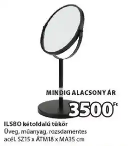 JYSK Ilsbo ketoldalu tukor ajánlat