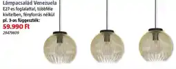 Bauhaus Venezuela lámpacsalád ajánlat