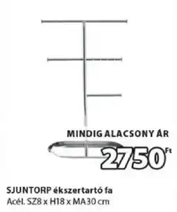 JYSK Sjuntorp ékszertartó fa ajánlat