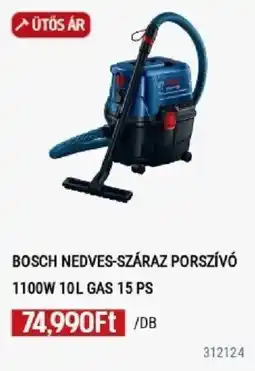 Praktiker Bosch nedves-száraz porszívó ajánlat