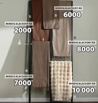 JYSK mindig alacsony ár ajánlat