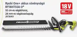 Bauhaus Ryobi One+ akkus sövényvágó RY18HT55A-O ajánlat