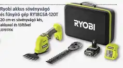 Bauhaus Ryobi akkus sövényvágó és fűnyíró gép RY18GSA-120T ajánlat