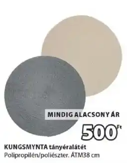 JYSK Kungsmynta tányéralátét ajánlat