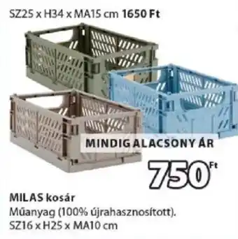 JYSK Milas kosár ajánlat