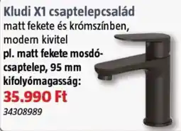 Bauhaus Kludi X1 csaptelepcsalád ajánlat