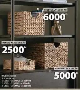 JYSK Bjorn kosarak ajánlat
