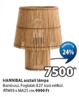 JYSK Hannibal asztali lámpa ajánlat