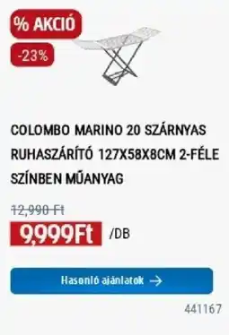 Praktiker Colombo Marino 20 szárnyas ruhaszárító ajánlat
