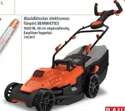 Bauhaus Black&Decker elektromos fűnyíró BEMW471ES ajánlat