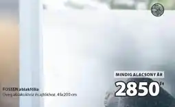 JYSK Fossen ablakfólia ajánlat