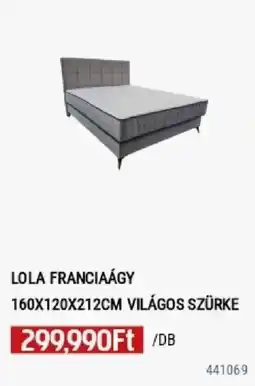 Praktiker Lola franciaágy ajánlat
