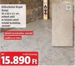 Bauhaus Kőburkolat Royal Beige ajánlat