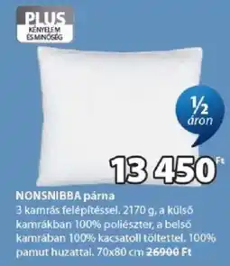 JYSK Nonsnibba párna ajánlat