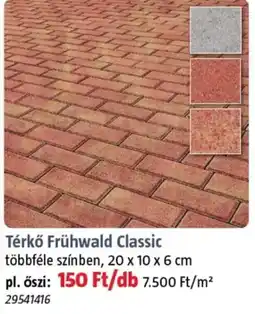 Bauhaus Térkő Frühwald Classic ajánlat