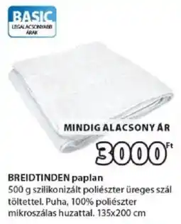 JYSK Breidtinden paplan ajánlat