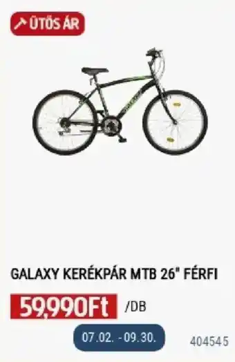 Galaxy kerékpár mtb 26" férfi