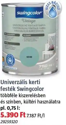 Bauhaus Univerzális kerti festék Swingcolor ajánlat