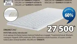 JYSK Dreamzone kvisten szürke fekvőbetét ajánlat