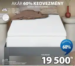 JYSK Wellpur fehér fekvőbetét ajánlat