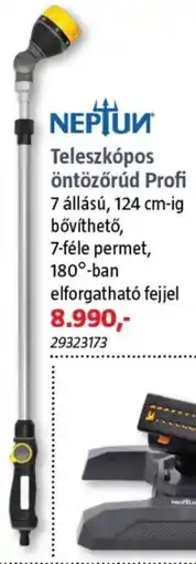 Bauhaus Neptun Teleszkópos öntözőrúd Profi ajánlat