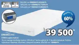 JYSK Dreamzone stria rugós matrac ajánlat