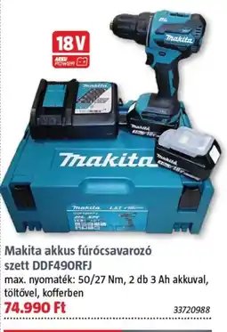 Bauhaus Makita akkus fúrócsavarozó ajánlat