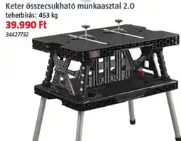 Bauhaus Roc keter összecsukható munkaasztal 2.0 ajánlat