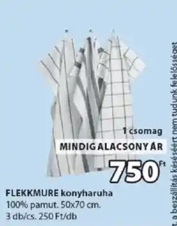 JYSK Flekkmure konyharuha ajánlat