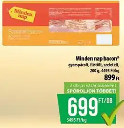 Coop Minden nap bacon ajánlat
