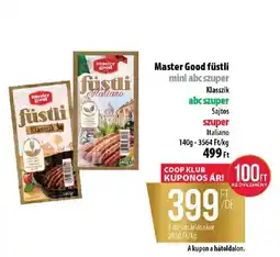 Coop Master Good füstli ajánlat
