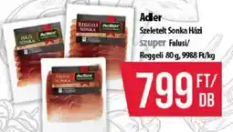 Coop Adler szeletelt sonka házi ajánlat