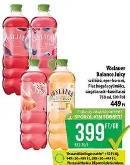 Coop Vöslauer Balance Juicy ajánlat