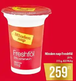 Coop Minden nap Freshföl ajánlat