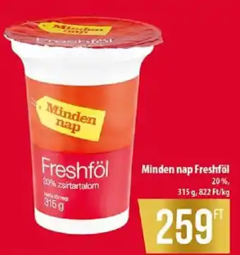 Minden nap Freshföl
