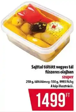 Coop Sajttal töltött vegyes tál ajánlat
